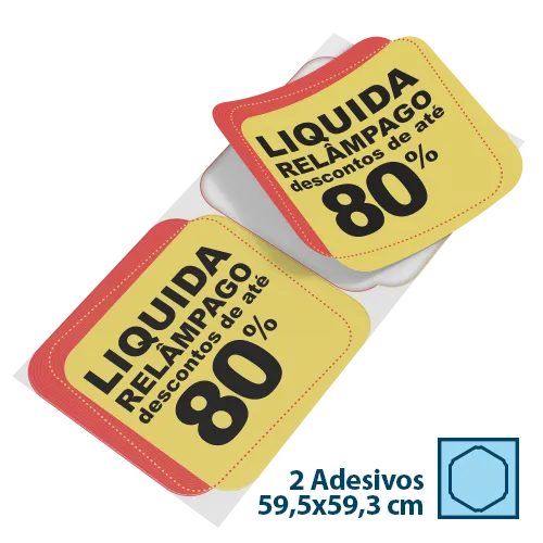 2 Quadrados 59,6x56,3cm