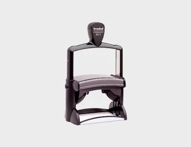Carimbo Profissional de Metal Trodat ® 5211 85x55mm - 1x0
