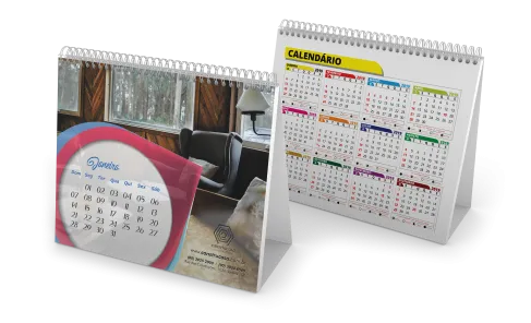 Calendário com Wire-o