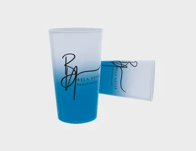 Copo Twister Degradê 575ml - 1 Cor de Impressão - 1x1