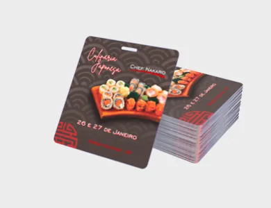 Credencial com Furo Presilha Supremo 300g Sem Verniz 10x15 cm - 4x1