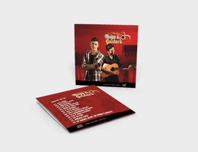 Envelope para CD Supremo 300g Sem Verniz 12,6x12,5 de Encaixe - 4x0