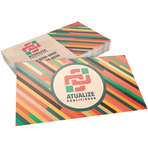 Cartão de Visita Couchê 300g Laminação Fosca