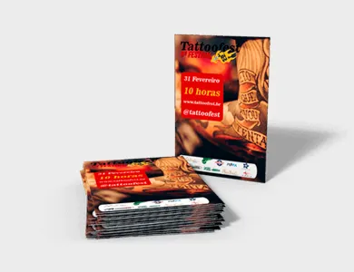 Formato A3 Couchê 300g Laminação Fosca - 4x0