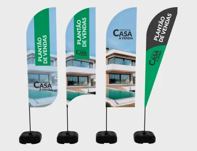 Haste de Fibra para Wind Banner Mini - Não Informado