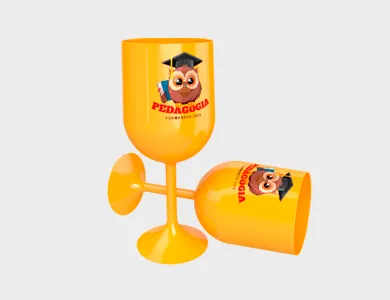 Taça de Vinho 290ml - 1 Cor de Impressão - 1x1