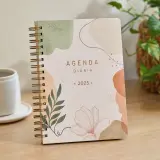 Agenda Diária A5 2026 Capa Maleável 328 Páginas 14,95x21cm (Supremo 300g Verniz Total Frente) - 4x0 3