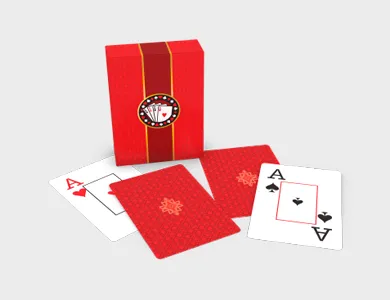 Baralho Padrão com 54 cartas em Papel Baralho - 4x4